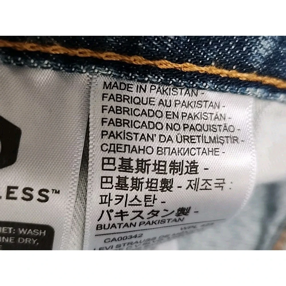 Levi's 559 Jeans Mens 40x32 Relaxed Straight Med‎ Wash Fade 38x31 Measured